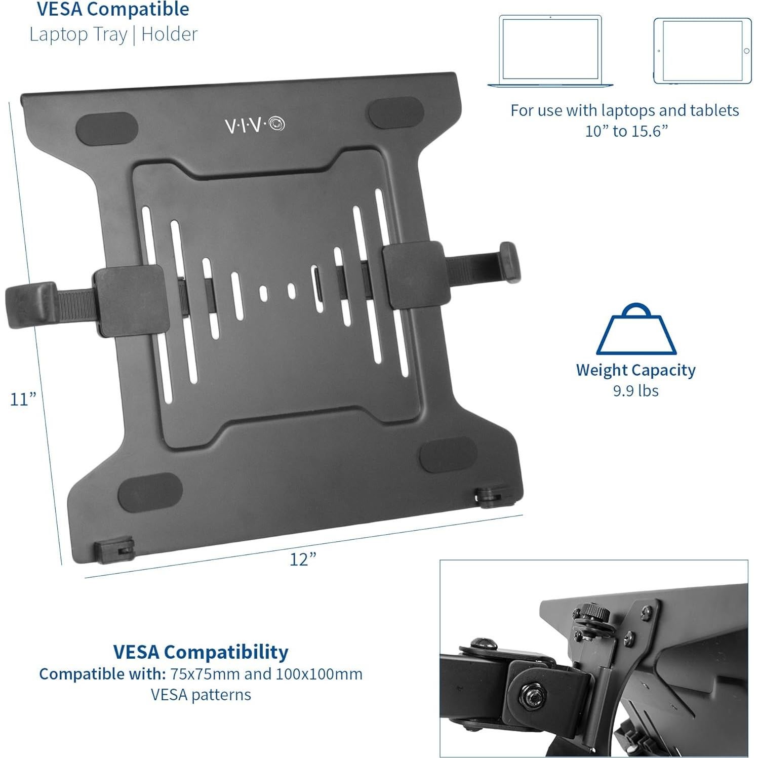 Soporte Universal para Laptop VIVO STAND-LAP3 10-15.6"