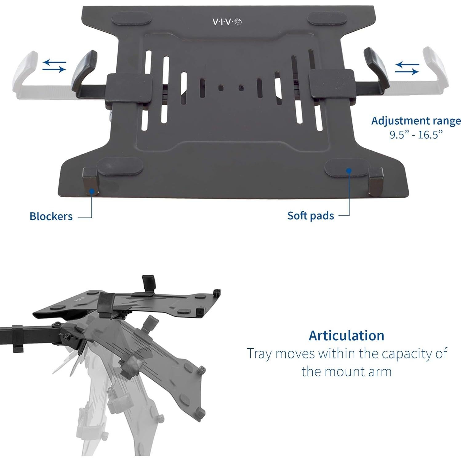 Soporte Universal para Laptop VIVO STAND-LAP3 10-15.6"