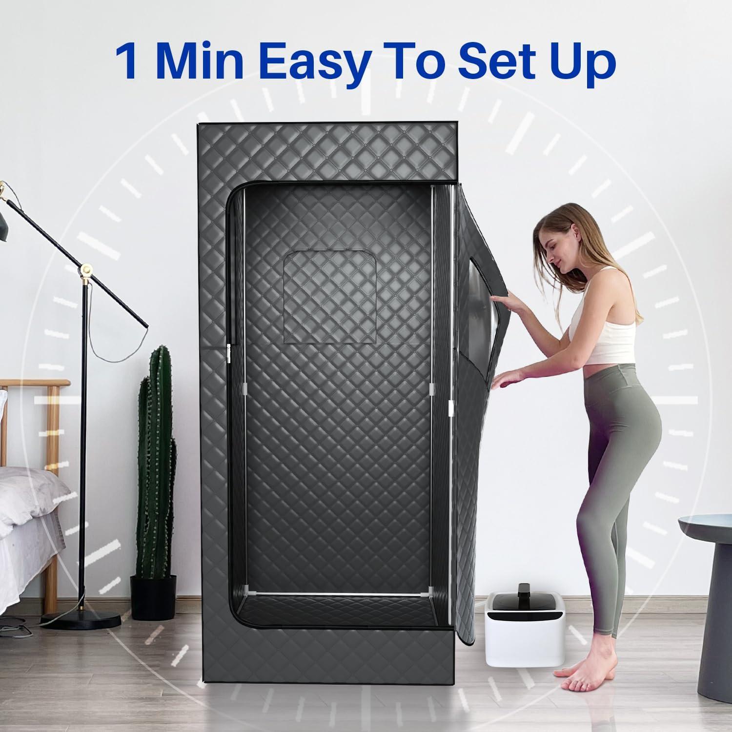 Sauna de Vapor Portátil TOREAD SAUNA 7.26 kg Compacta