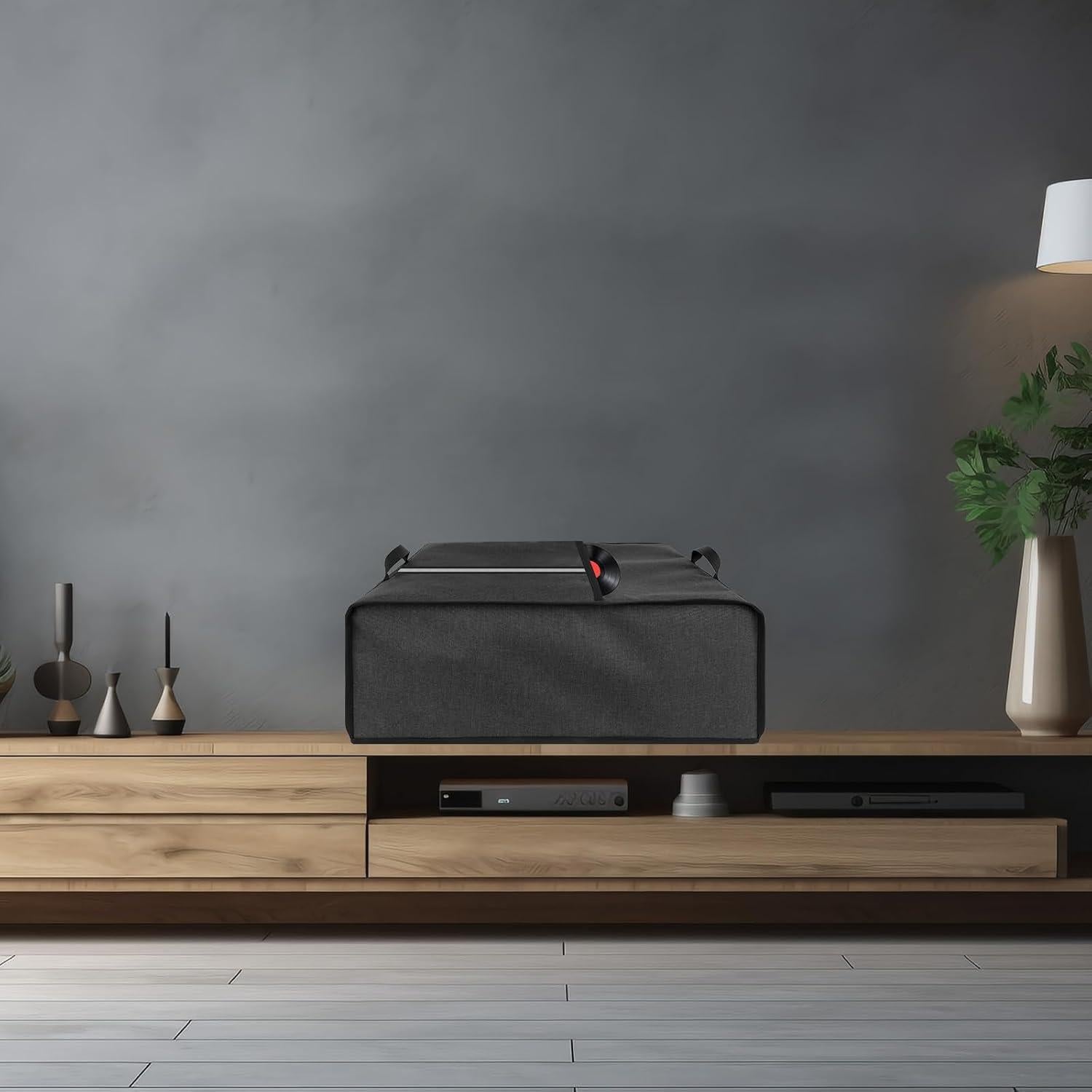 Cubierta de Polvo para Tocadiscos Kingshion Azul 48x40x17cm