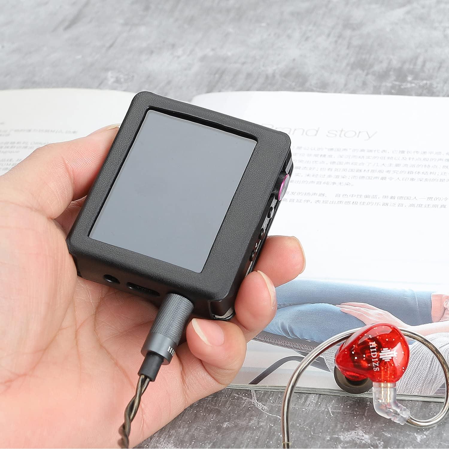 Funda de Cuero Hidizs AP80 PRO-X Negra, Hecha a Medida