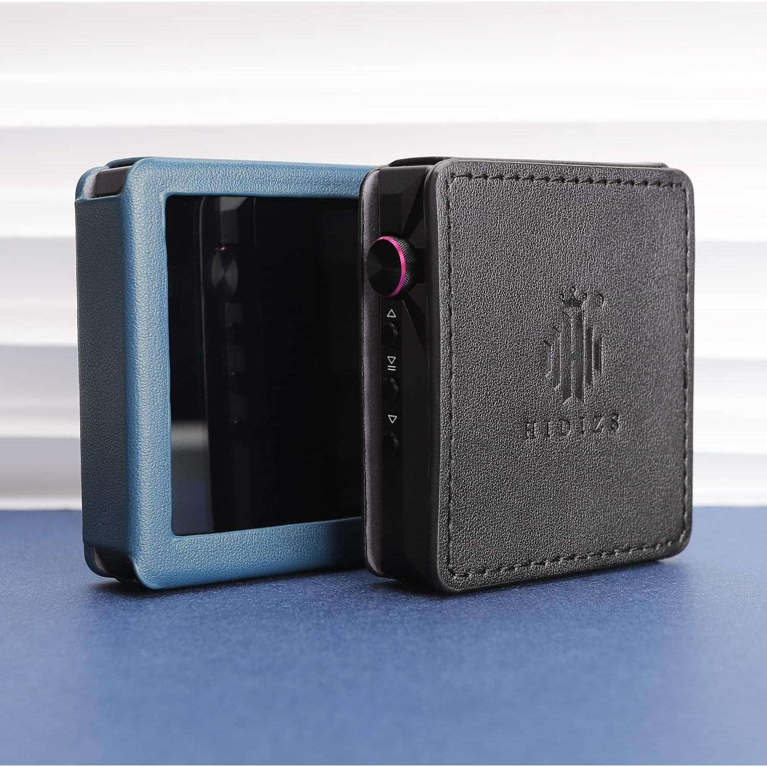 Funda de Cuero Hidizs AP80 PRO-X Negra, Hecha a Medida