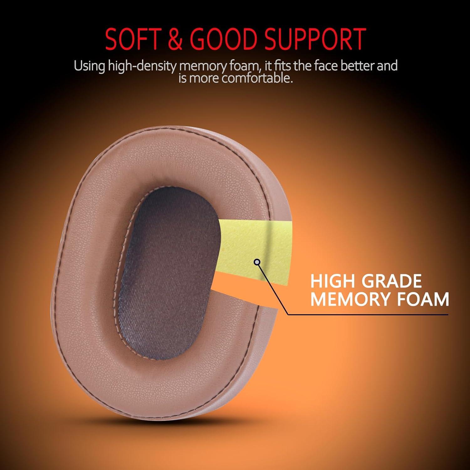 Almohadillas de Reemplazo Krone Kalpasmos para Audio Technica M50X