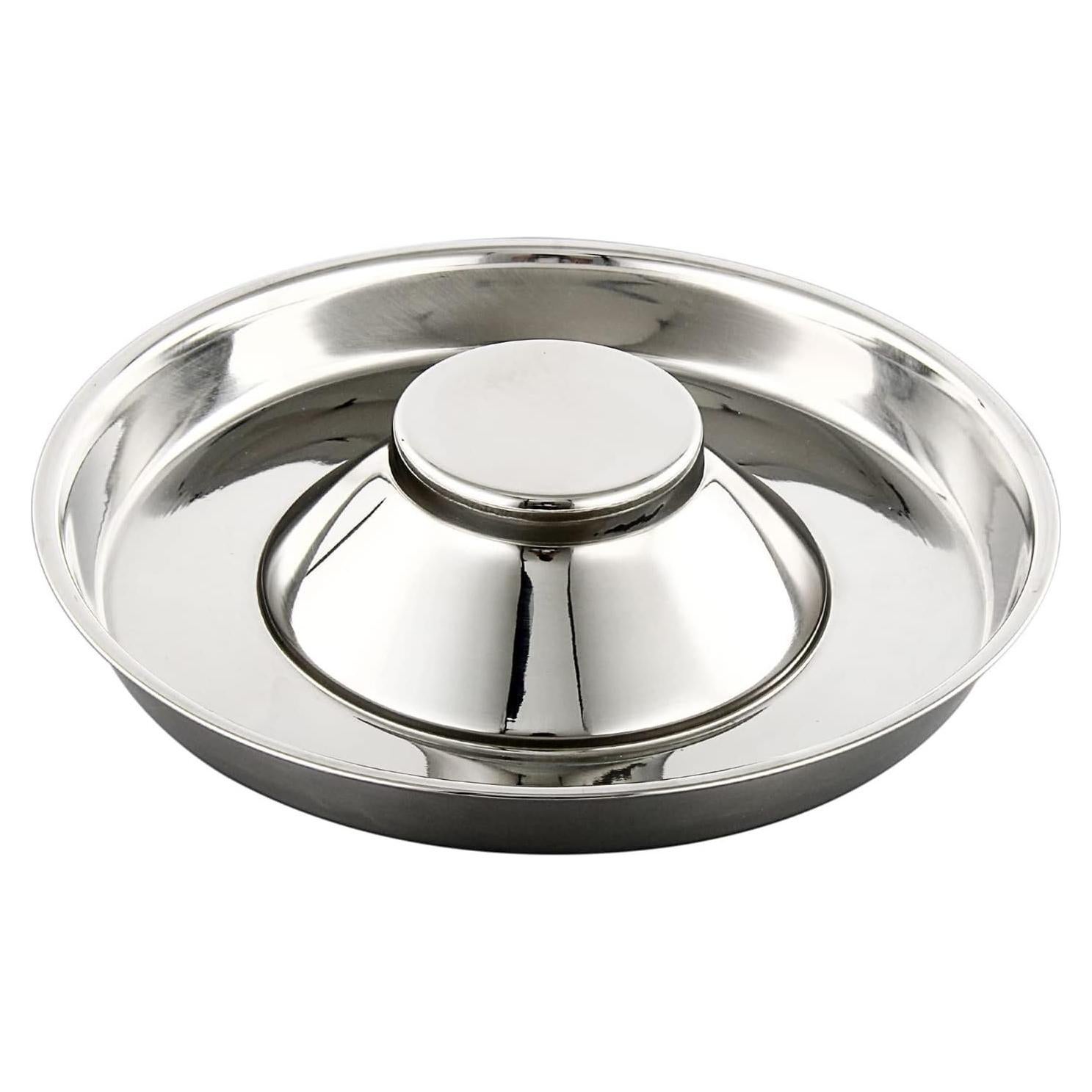 Cuenco de Acero Inoxidable para Mascotas QIYADIN Tamaño S