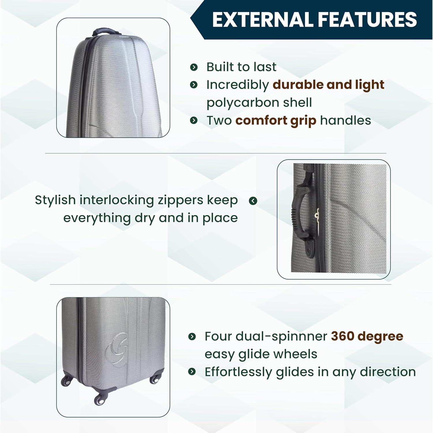 Funda Dura para Golf Samsonite 6850 137 cm Ligera y Duradera