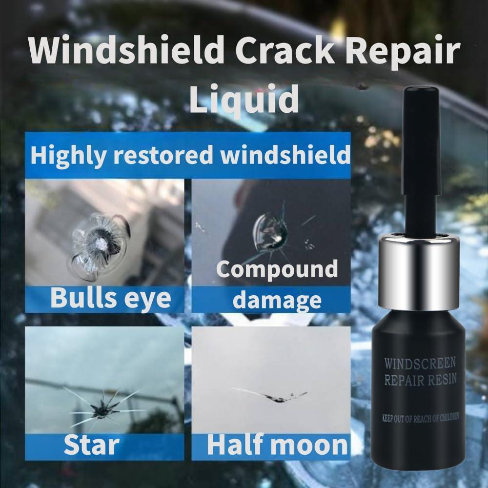 Kit de Reparación de Parabrisas WangCai - 4 Botellas de Resina