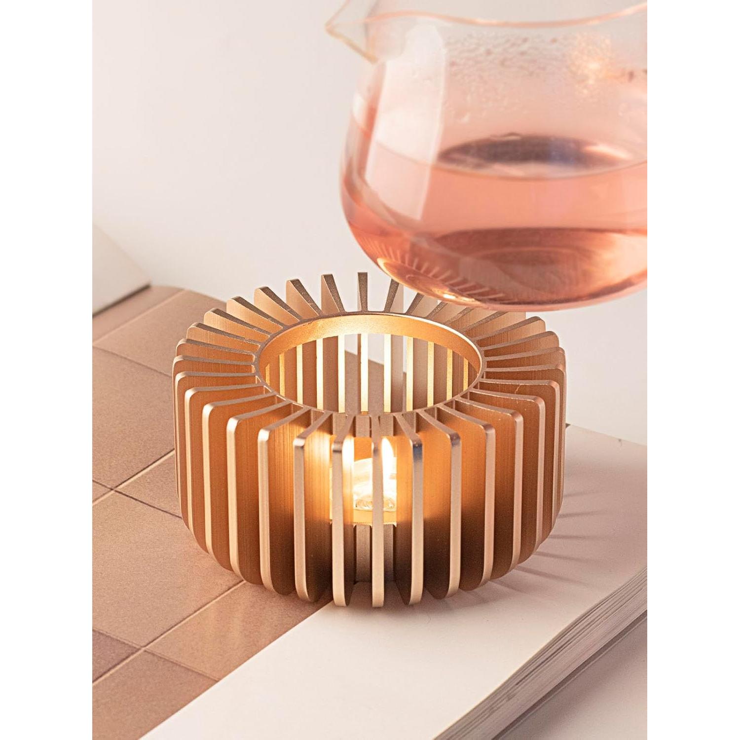 Calentador de Tetera Iwoohome HJCL2024 Aluminio Rosa