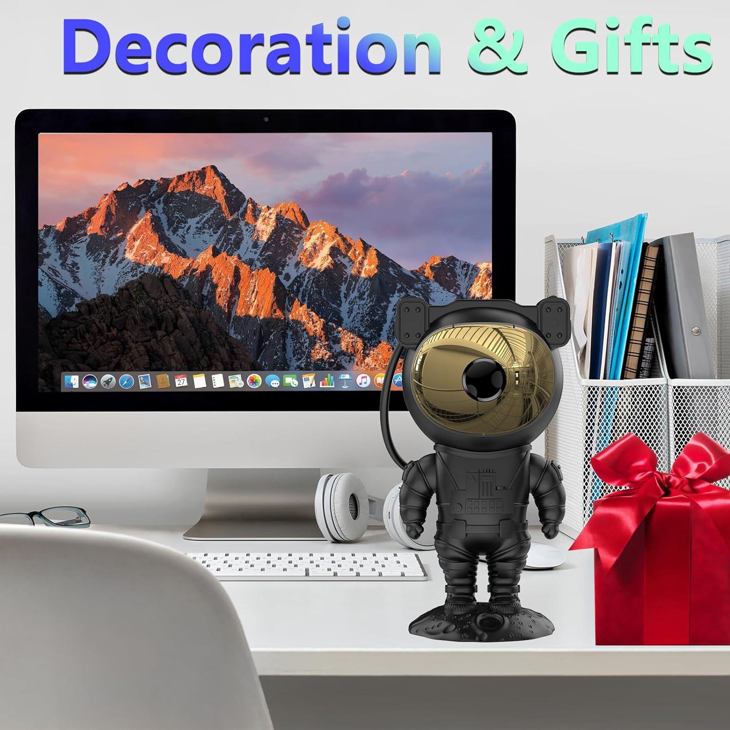 Proyector de Estrellas Hiya-Naya Astronauta 360° Luz Nocturna