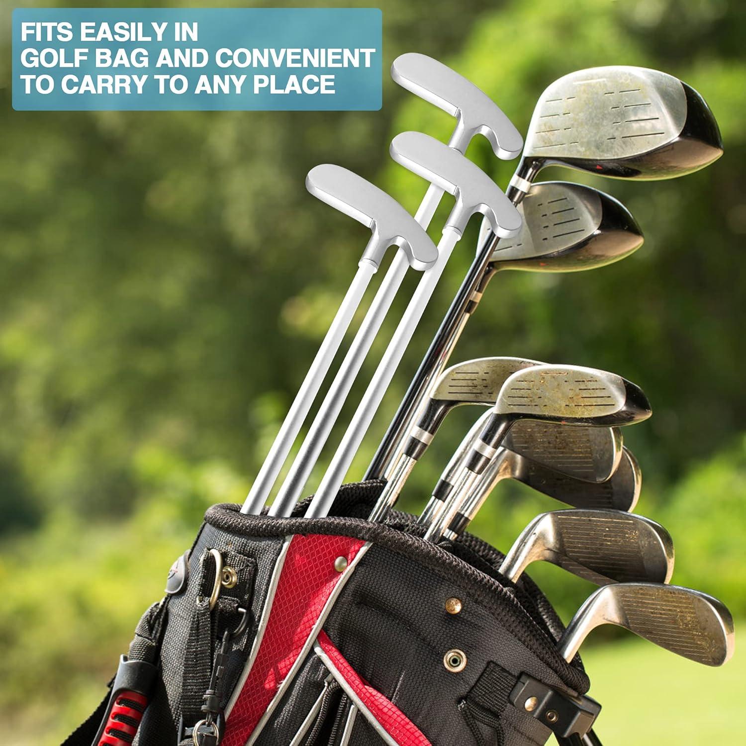 Putter de Golf Asyxstar 33 cm con 2 Pelotas de Práctica