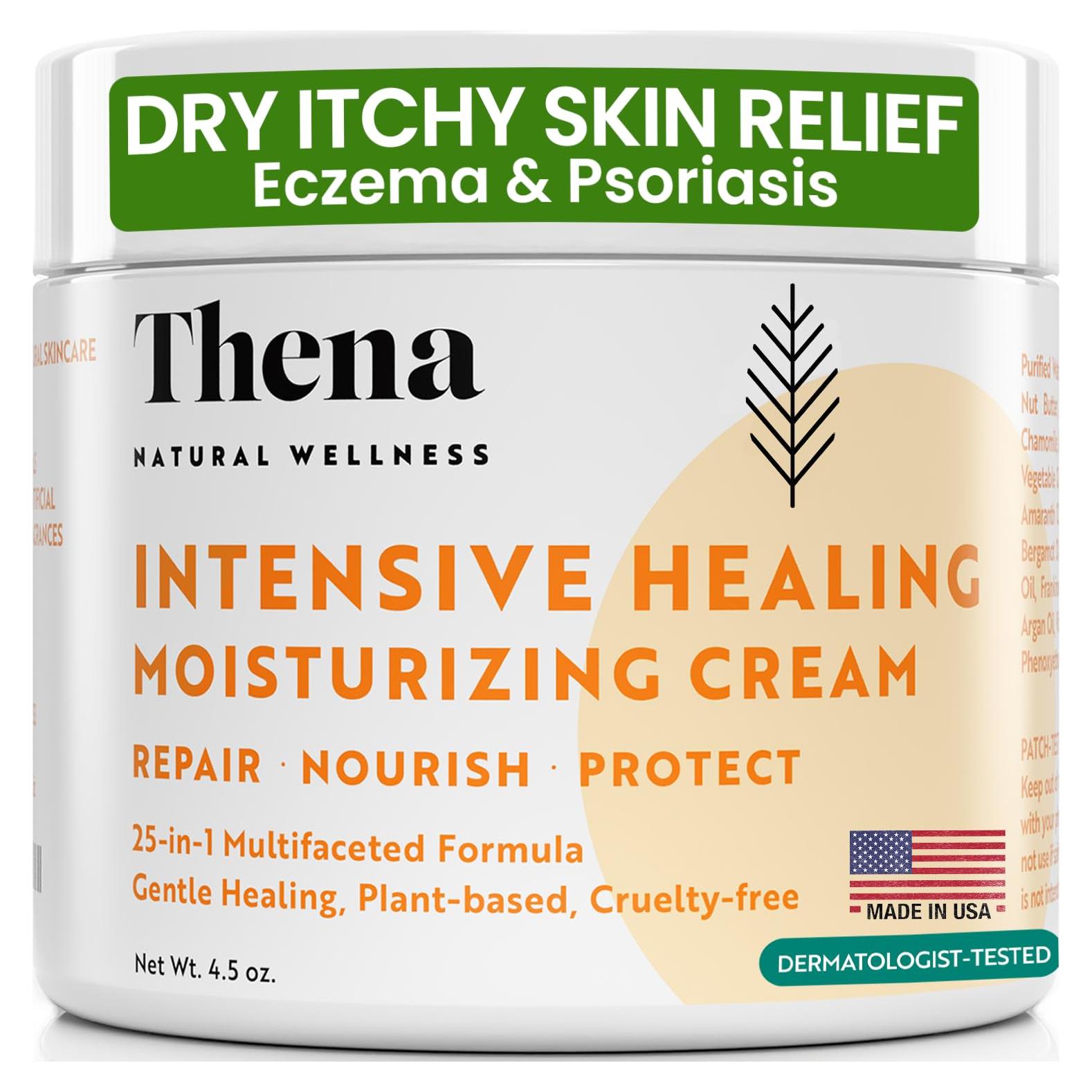 Crema Hidratante Sanadora Thena 133.5 ml para Piel Seca