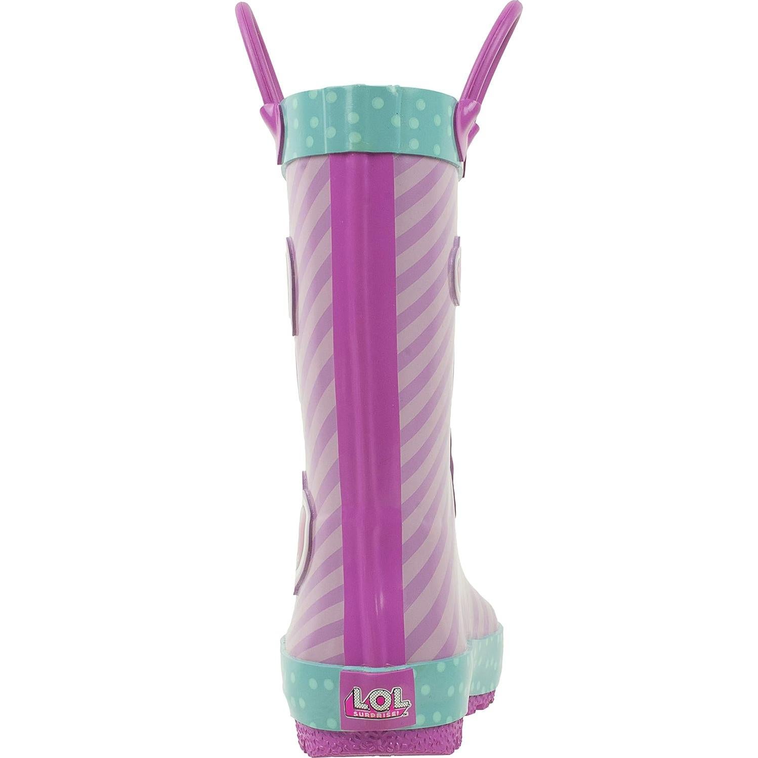 Botas de Lluvia L.O.L. Surprise! Niñas 100% Caucho Talla 9-10