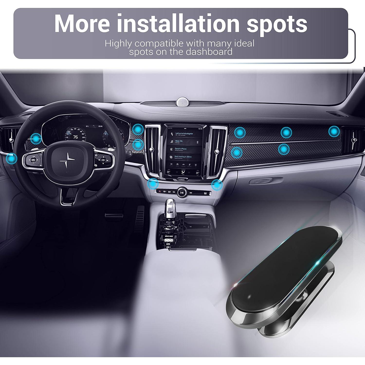 Soporte Magnético para Teléfono en Auto TT&C - 2 Piezas