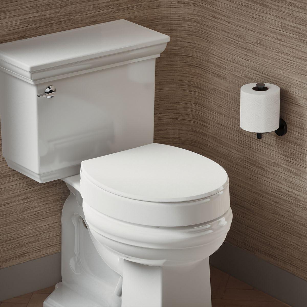 Asiento de Inodoro Elevado KOHLER Hyten 7.62 cm Blanco