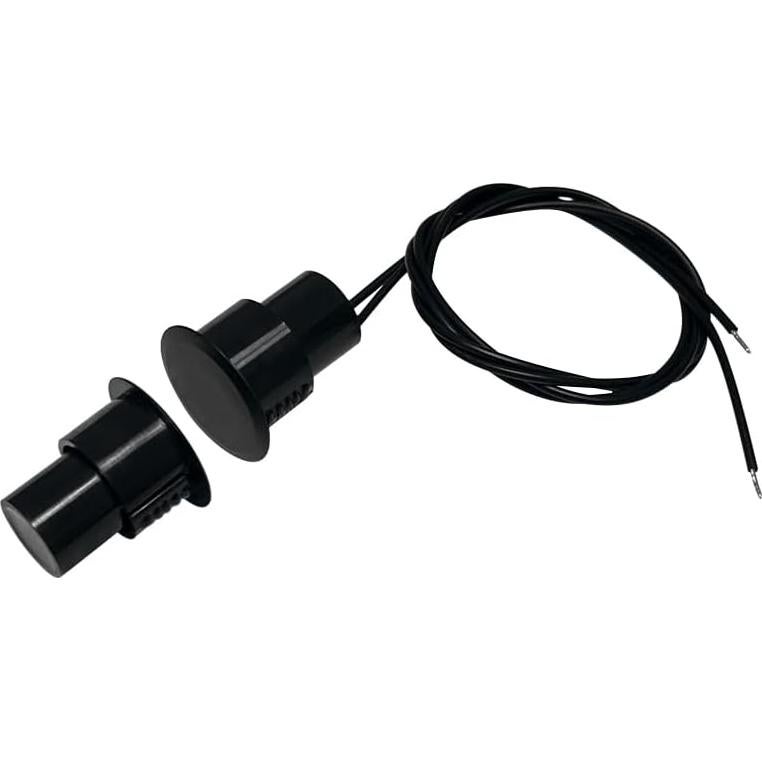 5 Juegos de Contactos Magnéticos NC DSYBJR para Puertas - Negro