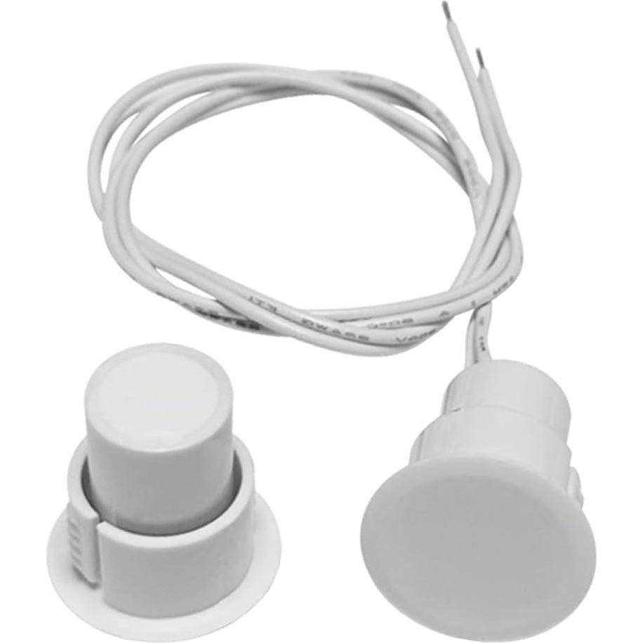 5 Juegos de Contactos Magnéticos NC DSYBJR para Puertas - Negro