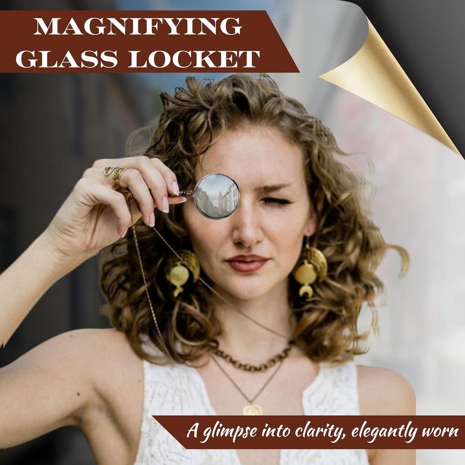 Lupa de Mano NARRY CRAFT 3X con Mango de Madera