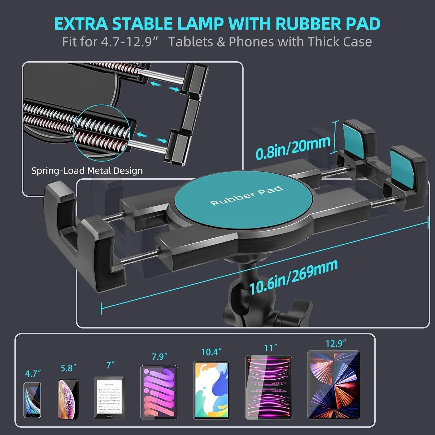Soporte para Tablet de Auto Porfortop HDM-024 Ajustable 360°