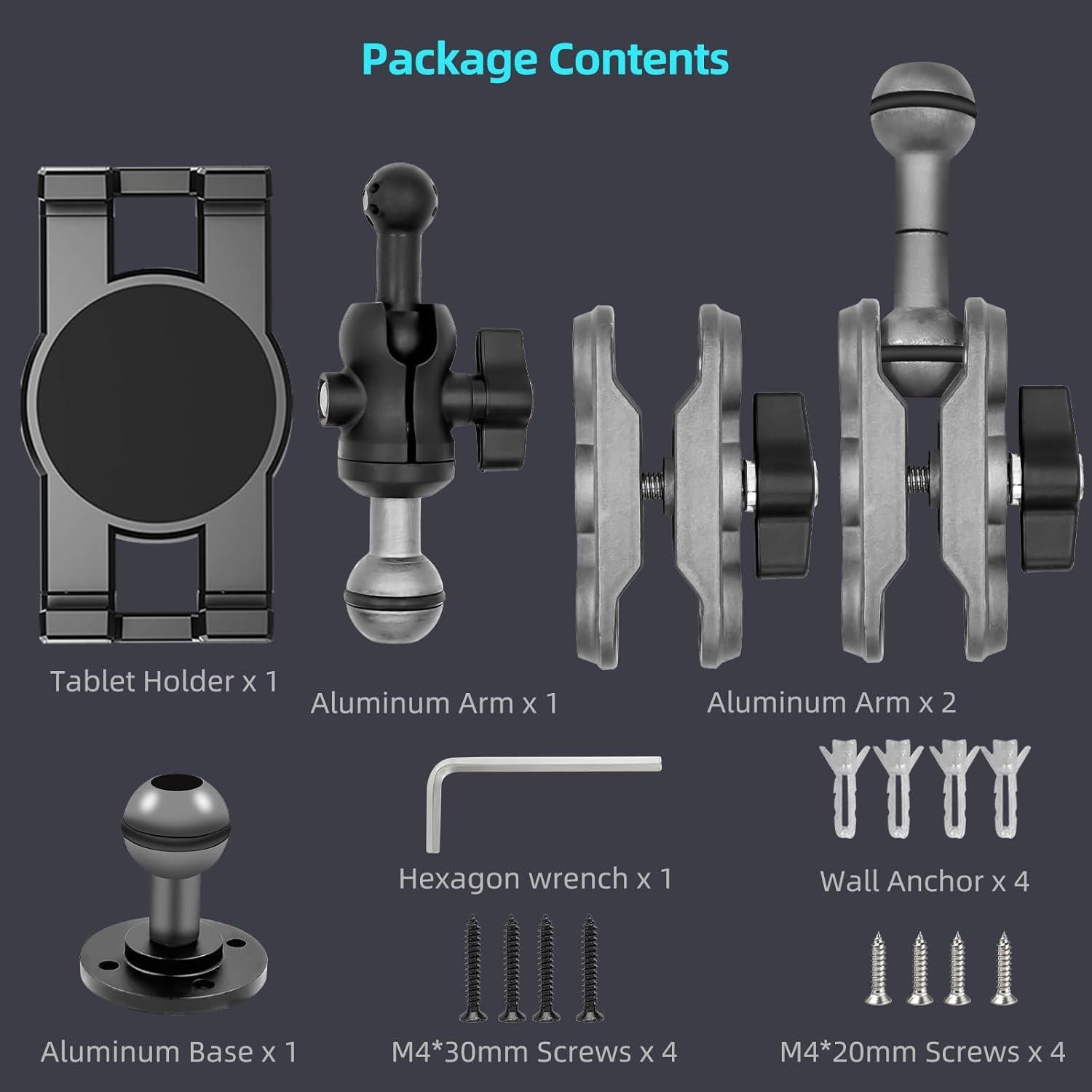 Soporte para Tablet de Auto Porfortop HDM-024 Ajustable 360°