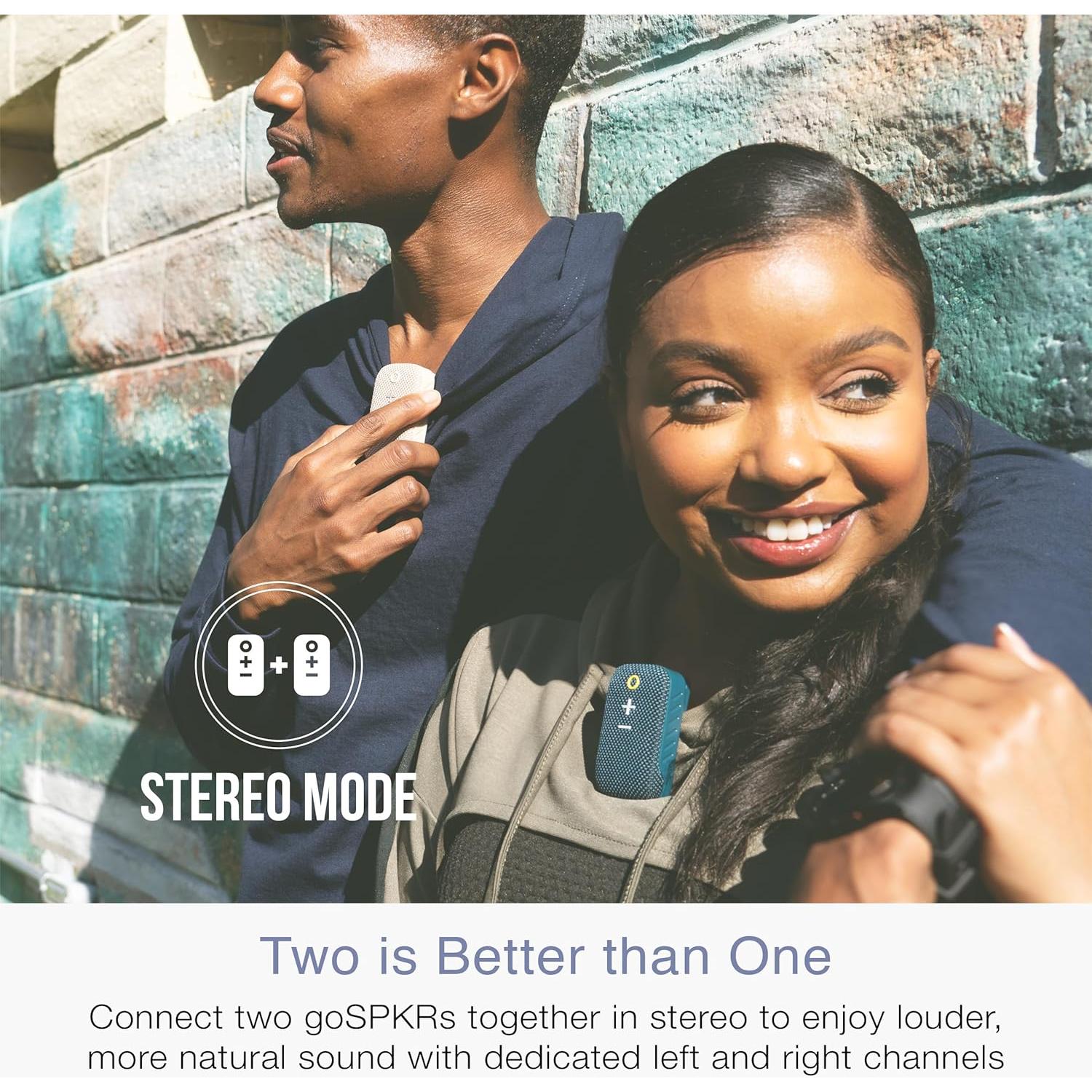 Altavoz Bluetooth MEE audio goSPKR Portátil Resistente al Agua