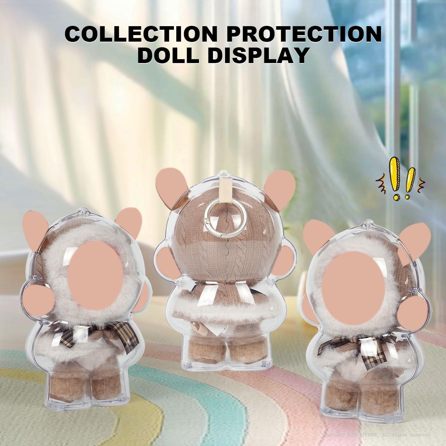 Funda Protectora Acrílica AYEKOKE para Muñeca - Exhibición 360°