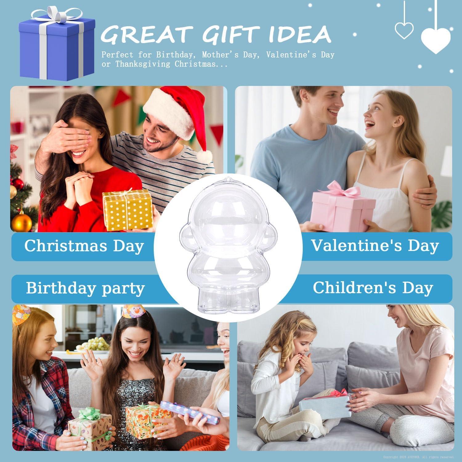 Funda Protectora Acrílica AYEKOKE para Muñeca - Exhibición 360°