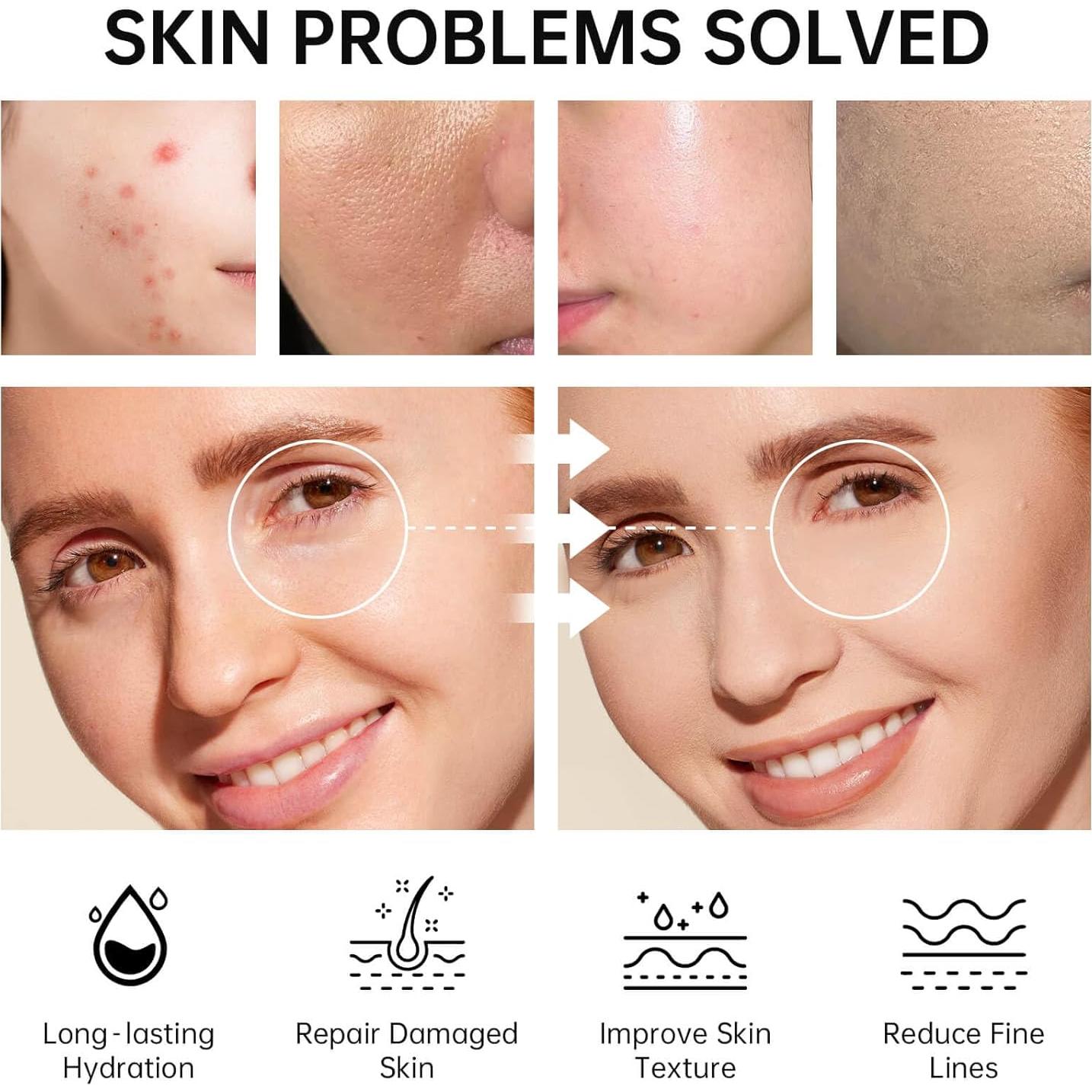 Kit de Cuidado de la Piel VGO 402.6 ml Hidratante y Reparador