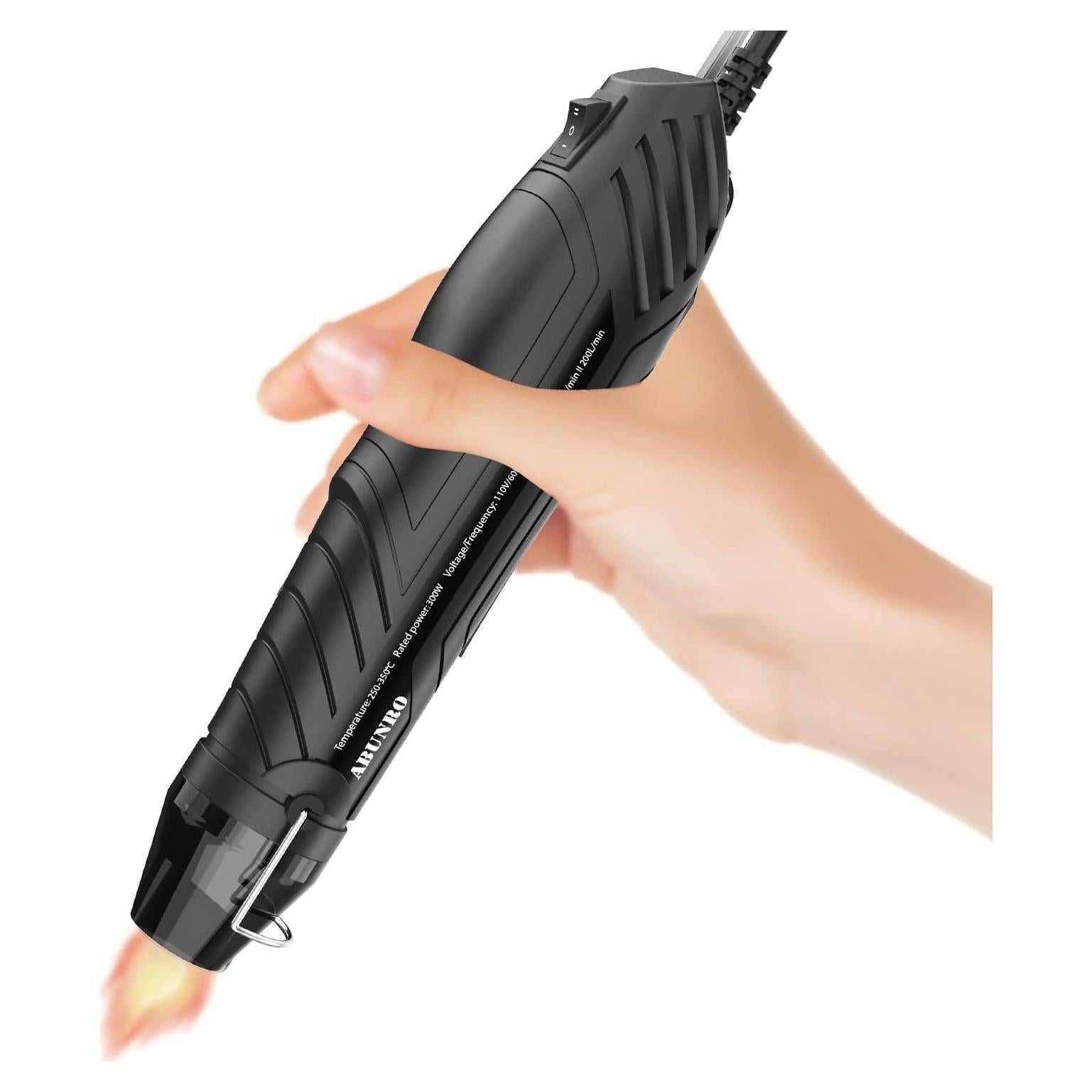 Mini Pistola de Calor 300W ABUNRO MF300 Doble Temperatura