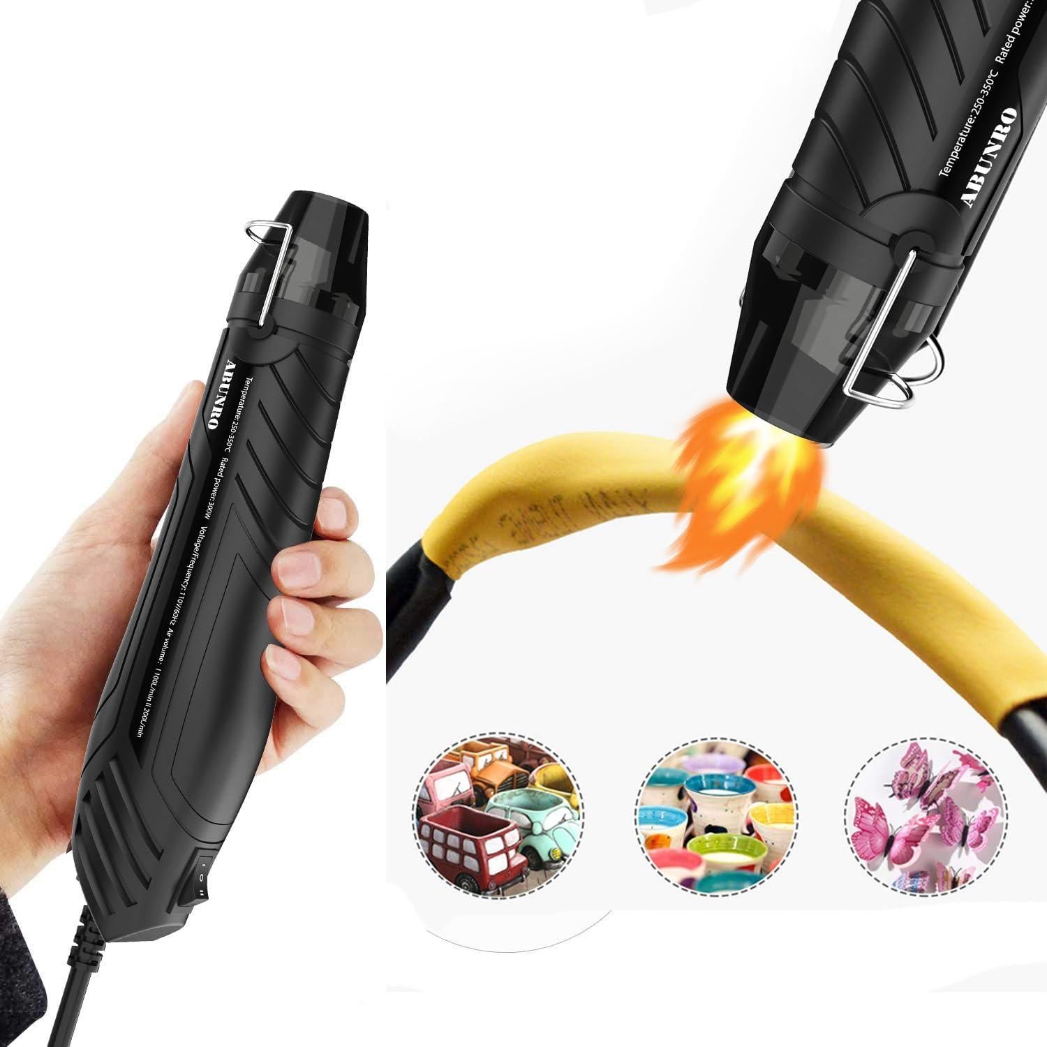 Mini Pistola de Calor 300W ABUNRO MF300 Doble Temperatura