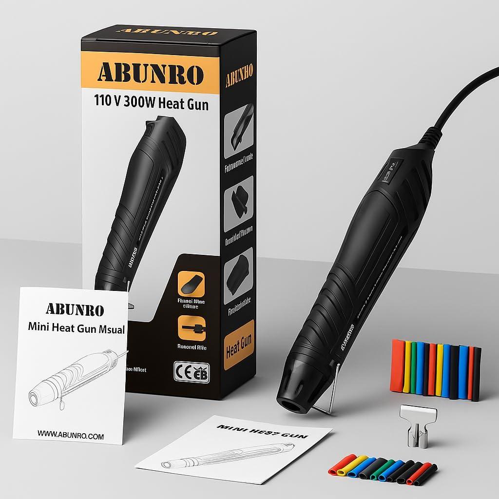 Mini Pistola de Calor 300W ABUNRO MF300 Doble Temperatura