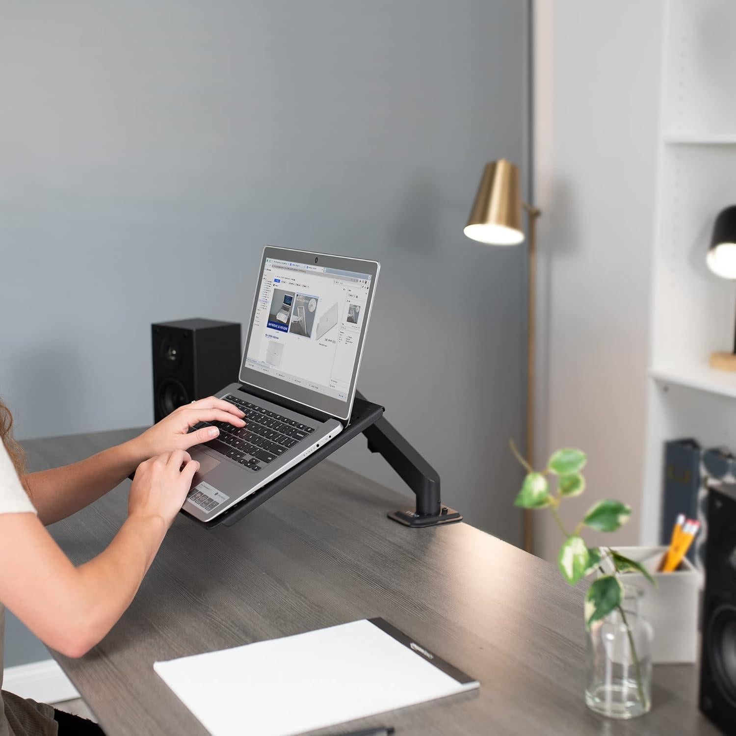 Soporte para Laptop VIVO STAND-LAP2 hasta 43 cm Negro