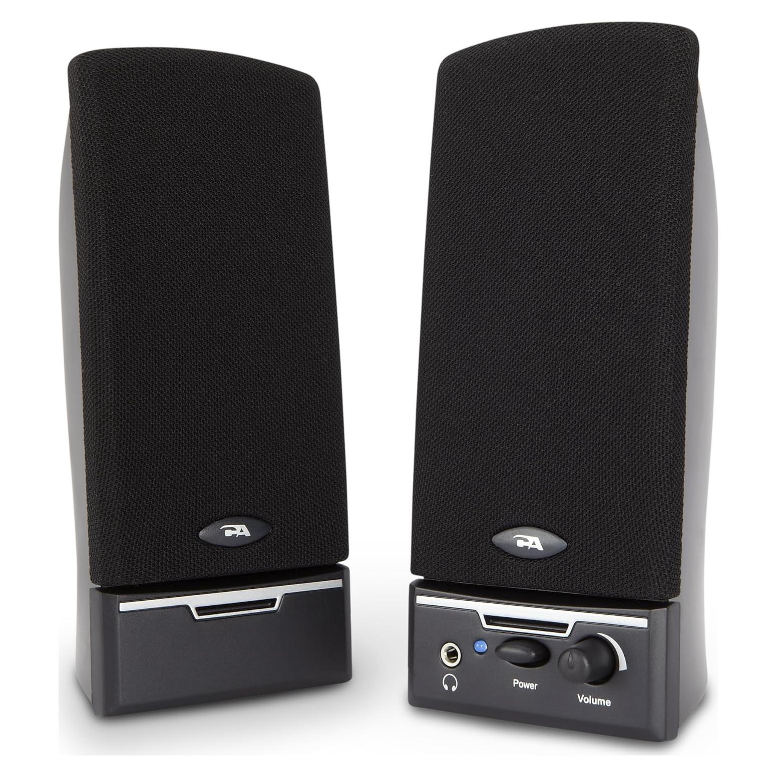 Altavoces Amplificados 2.0 Cyber Acoustics CA-2014WB Negro