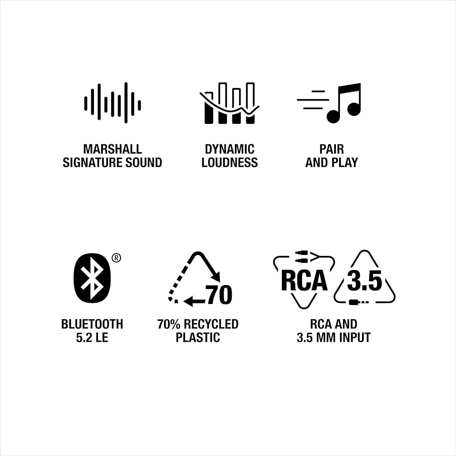 Altavoz Bluetooth Marshall Stanmore III - Sonido Estéreo Potente