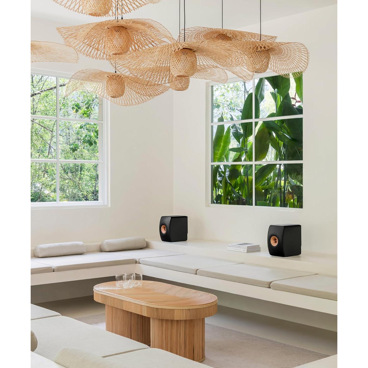 Altavoces de Estantería KEF LS50 Wireless II - Negro Carbón