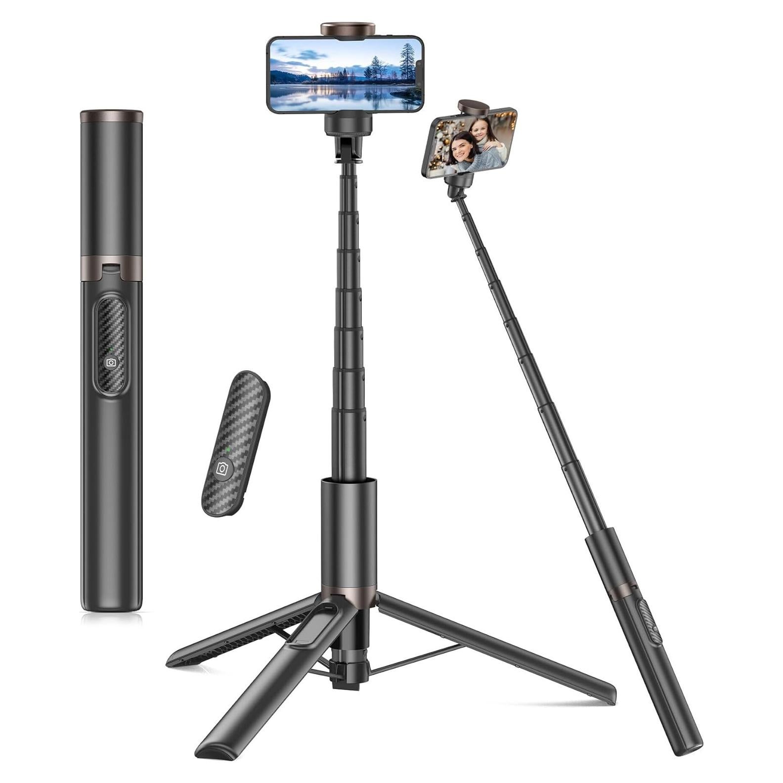 Trípode Selfie TONEOF 60cm con Control Remoto Integrado