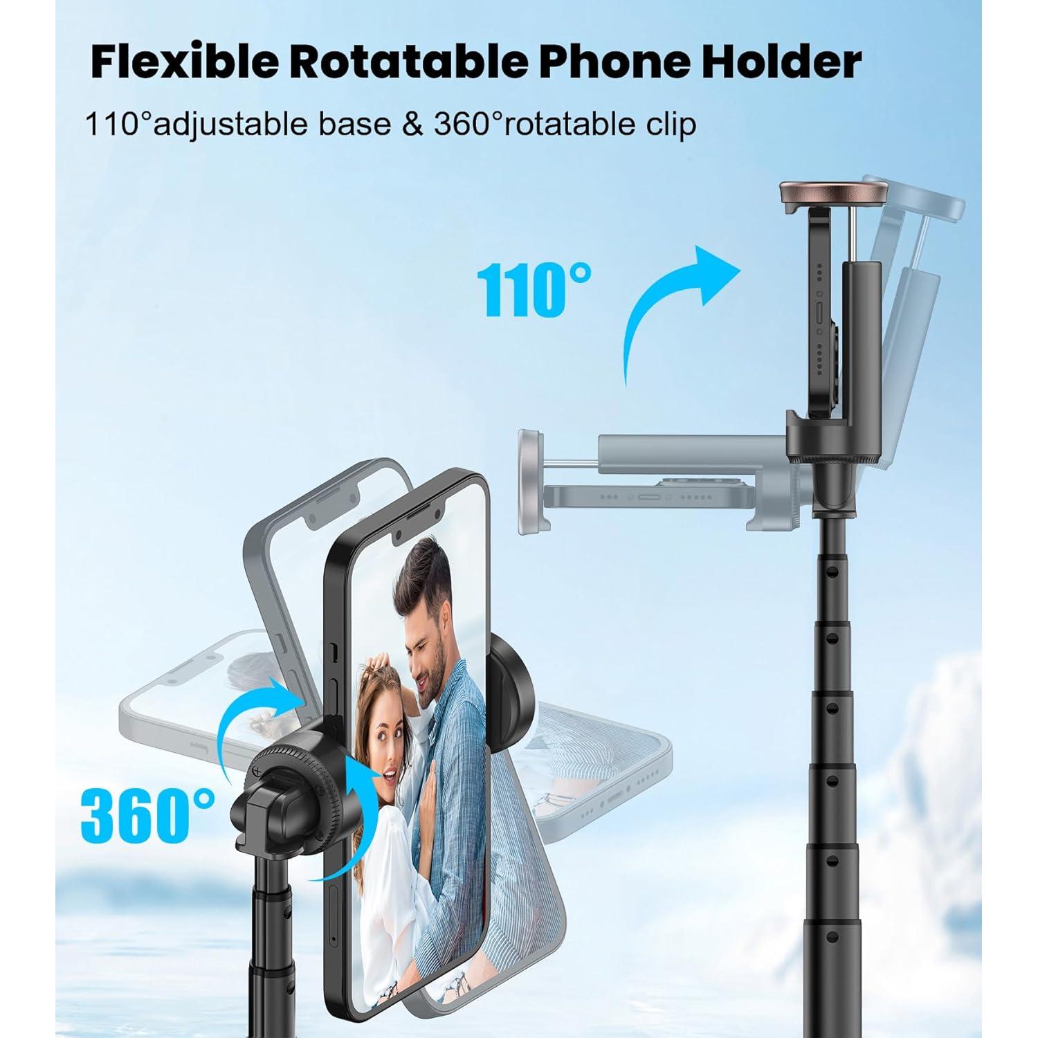 Trípode Selfie TONEOF 60cm con Control Remoto Integrado