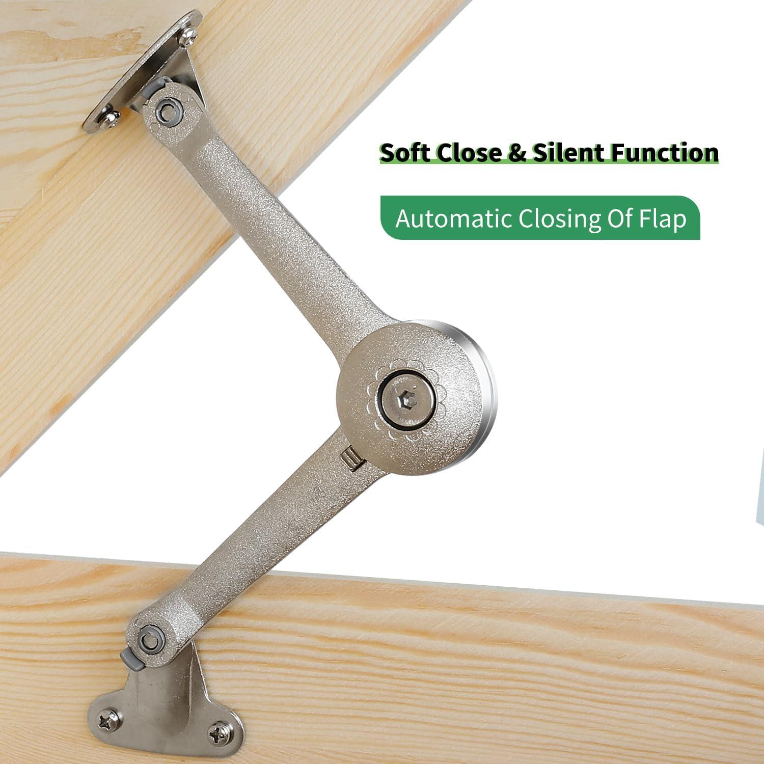 Soporte de Tapa Cierre Suave RUYUFE 40lb 2 Unidades