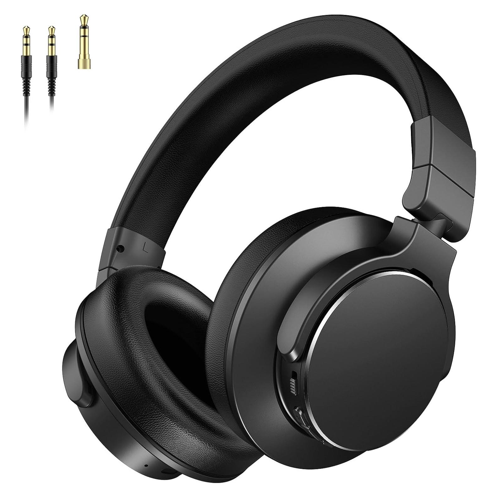 Auriculares Bluetooth Rumoon BT9944 Inalámbricos 100H Negro