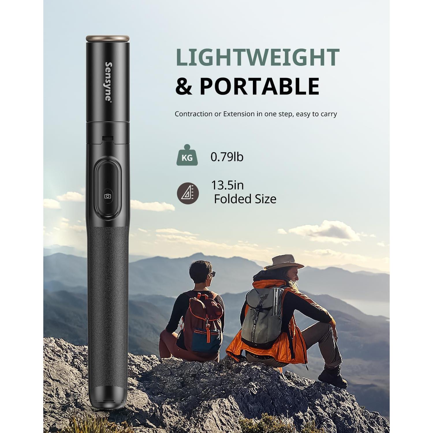 Trípode para Teléfono Sensyne 60" con Control Remoto