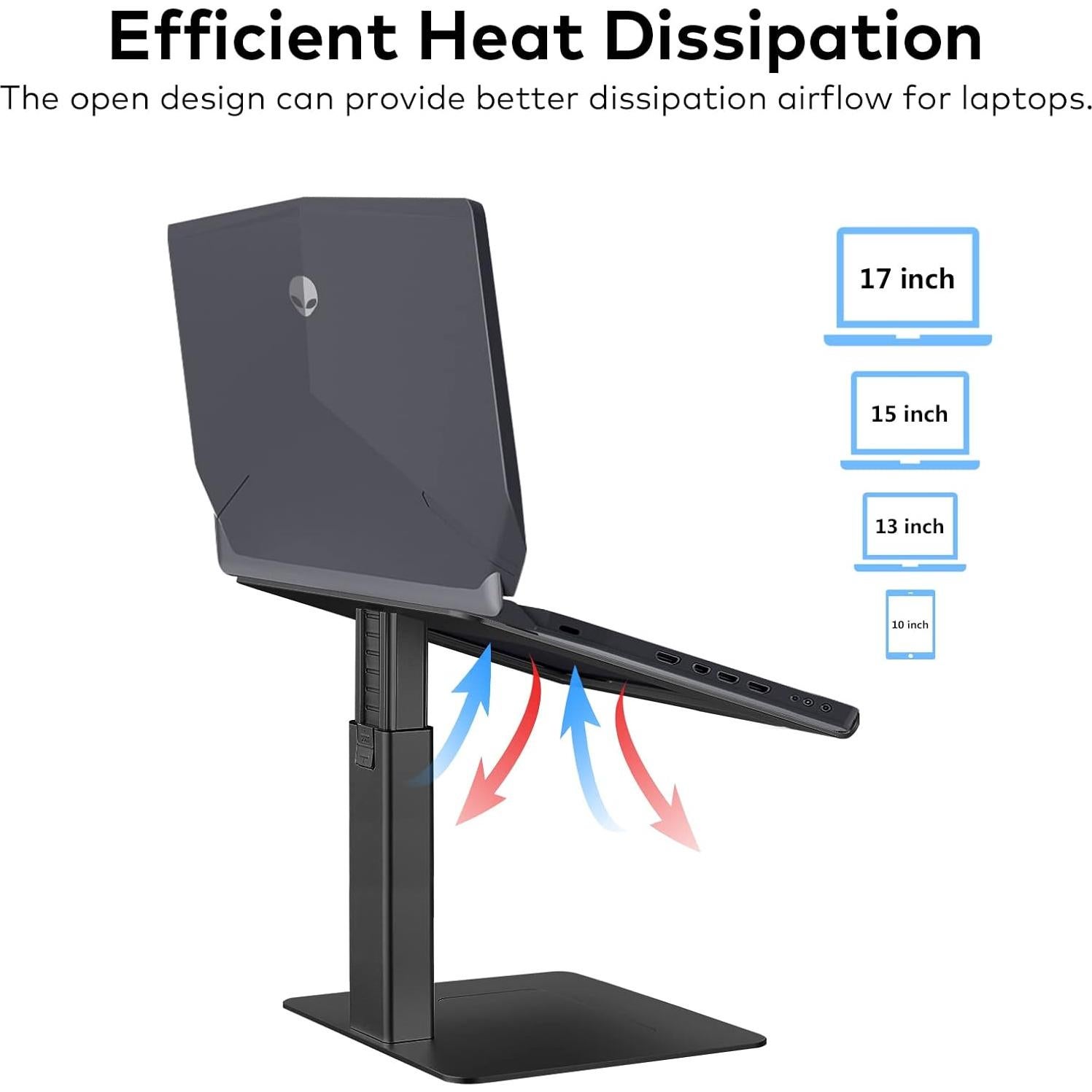 Soporte para Laptop VECOFO Ajustable Ergonómico 10-17"