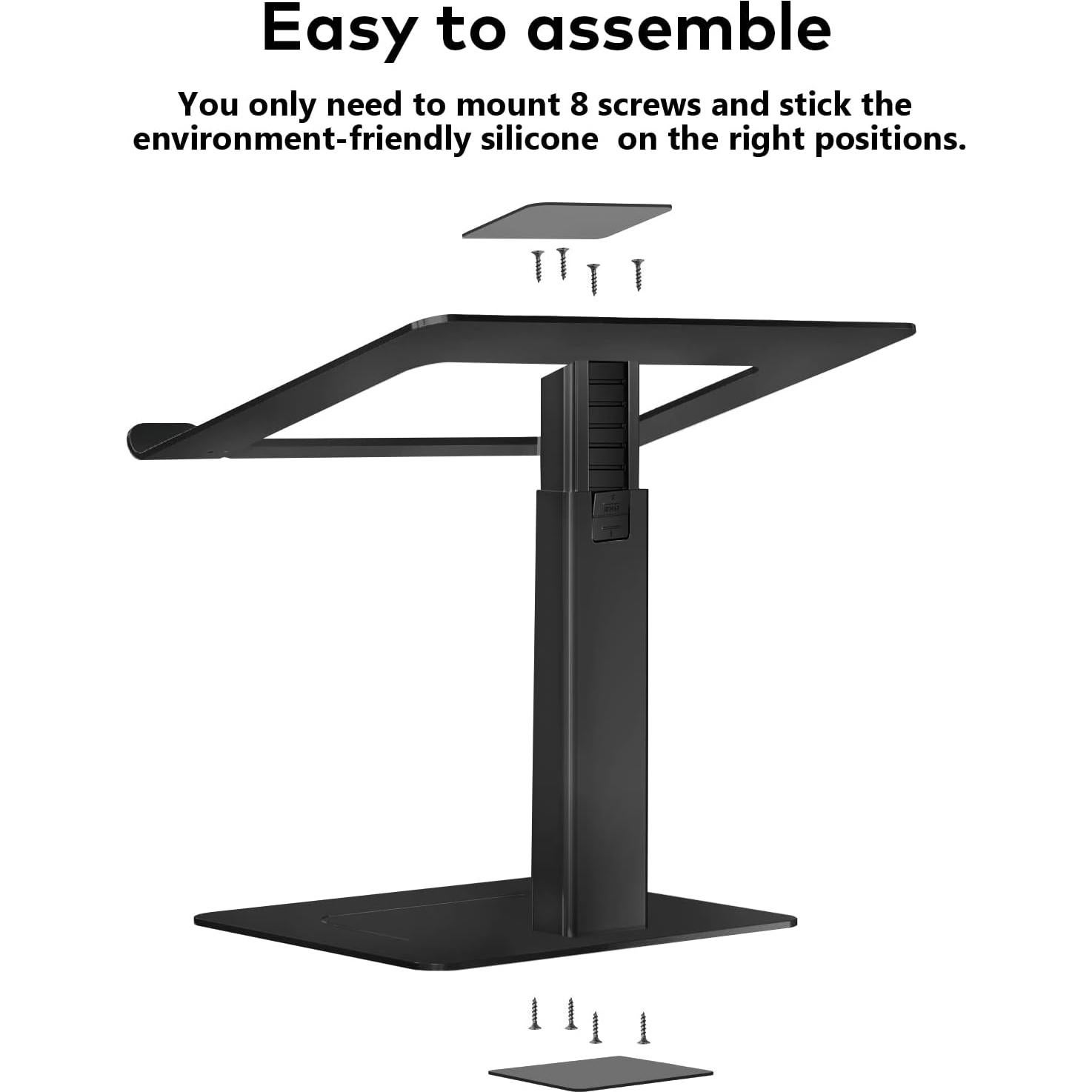 Soporte para Laptop VECOFO Ajustable Ergonómico 10-17"