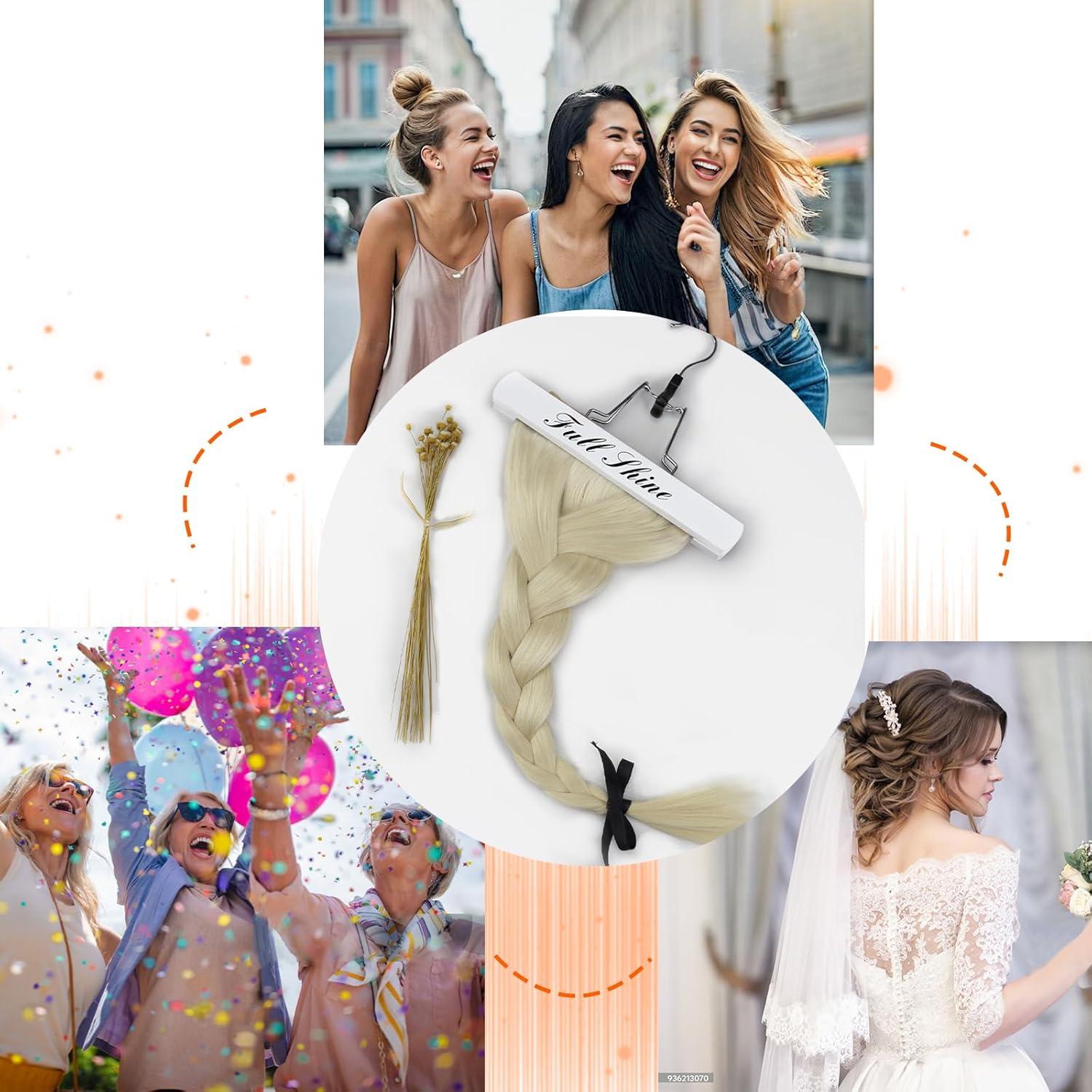 Extensiones de Cabello con Cinta Full Shine 25 cm Rubio Platino