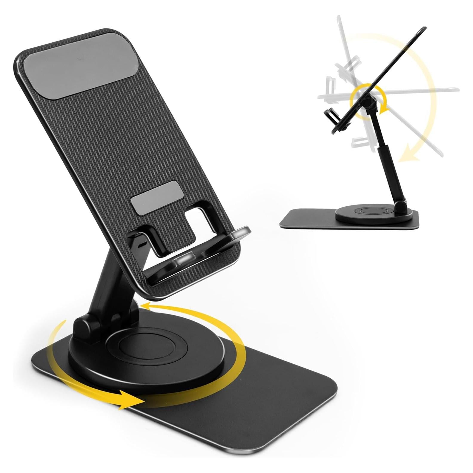 Soporte para Teléfono Móvil Ajustable SenseAGE Negro