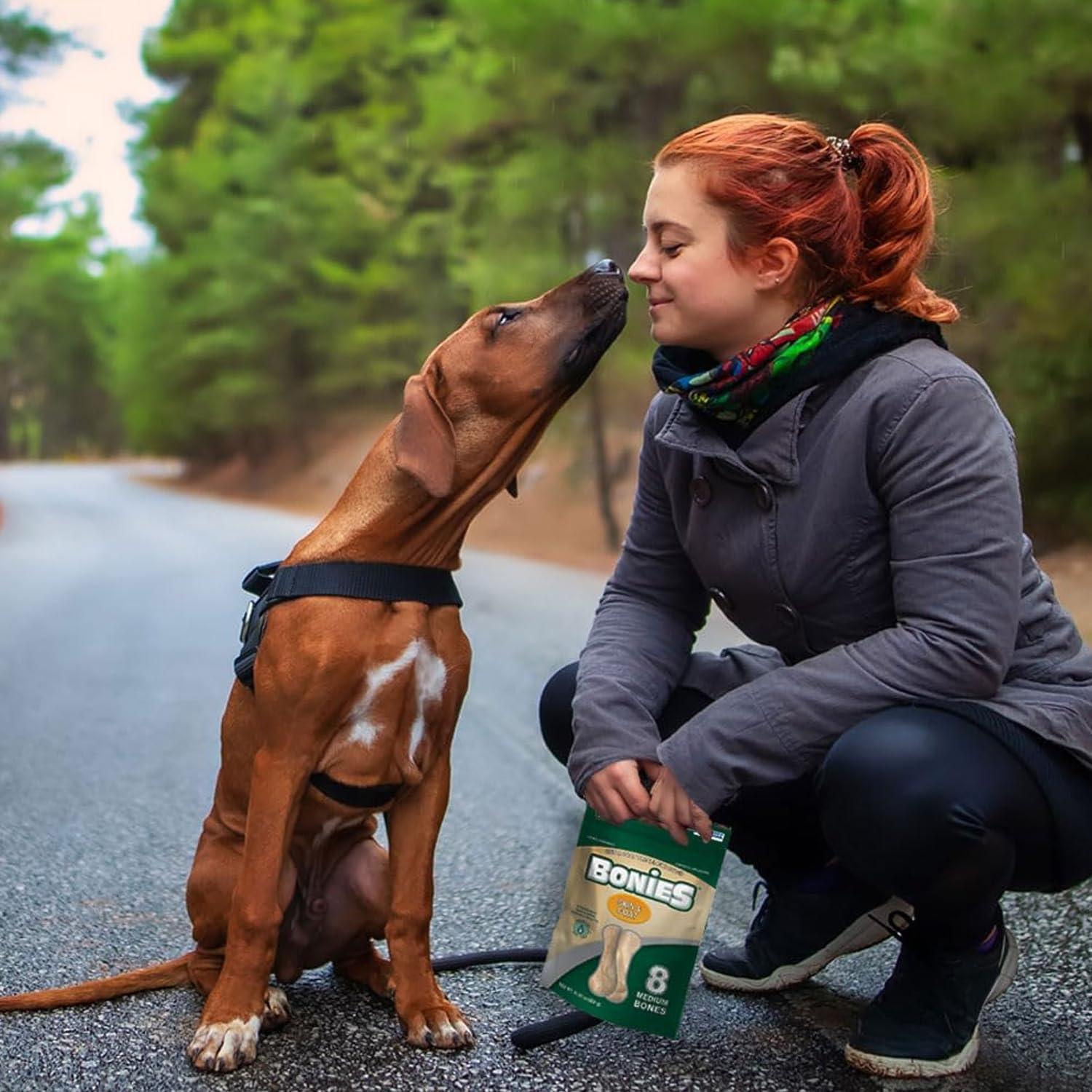 Bonies Natural para Piel y Pelaje Sabor Pollo 5 Huesos