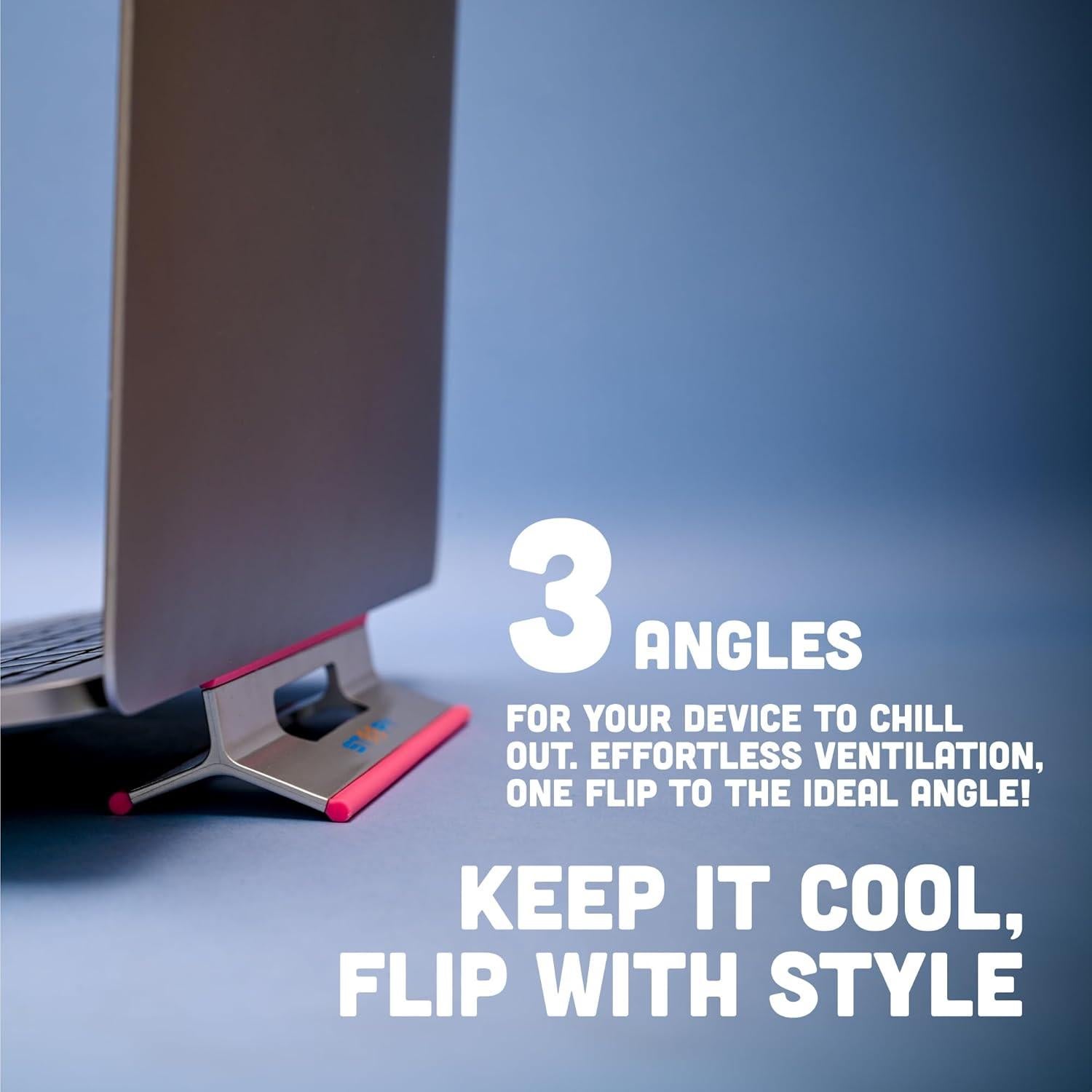 Soporte Ajustable para Laptop Steepy - Elevador 3 Alturas