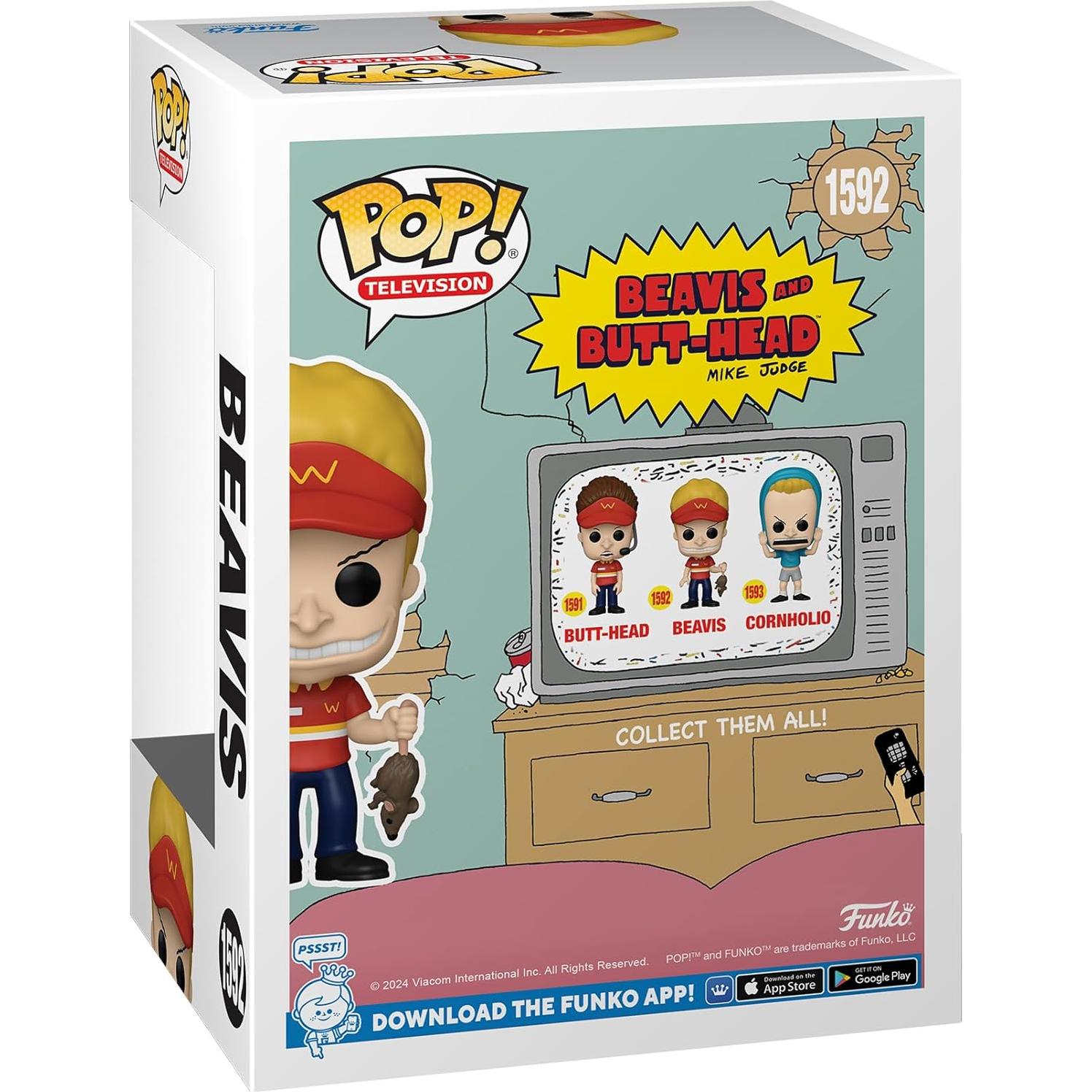 Figura Coleccionable Funko Pop! Beavis - 11.4 cm