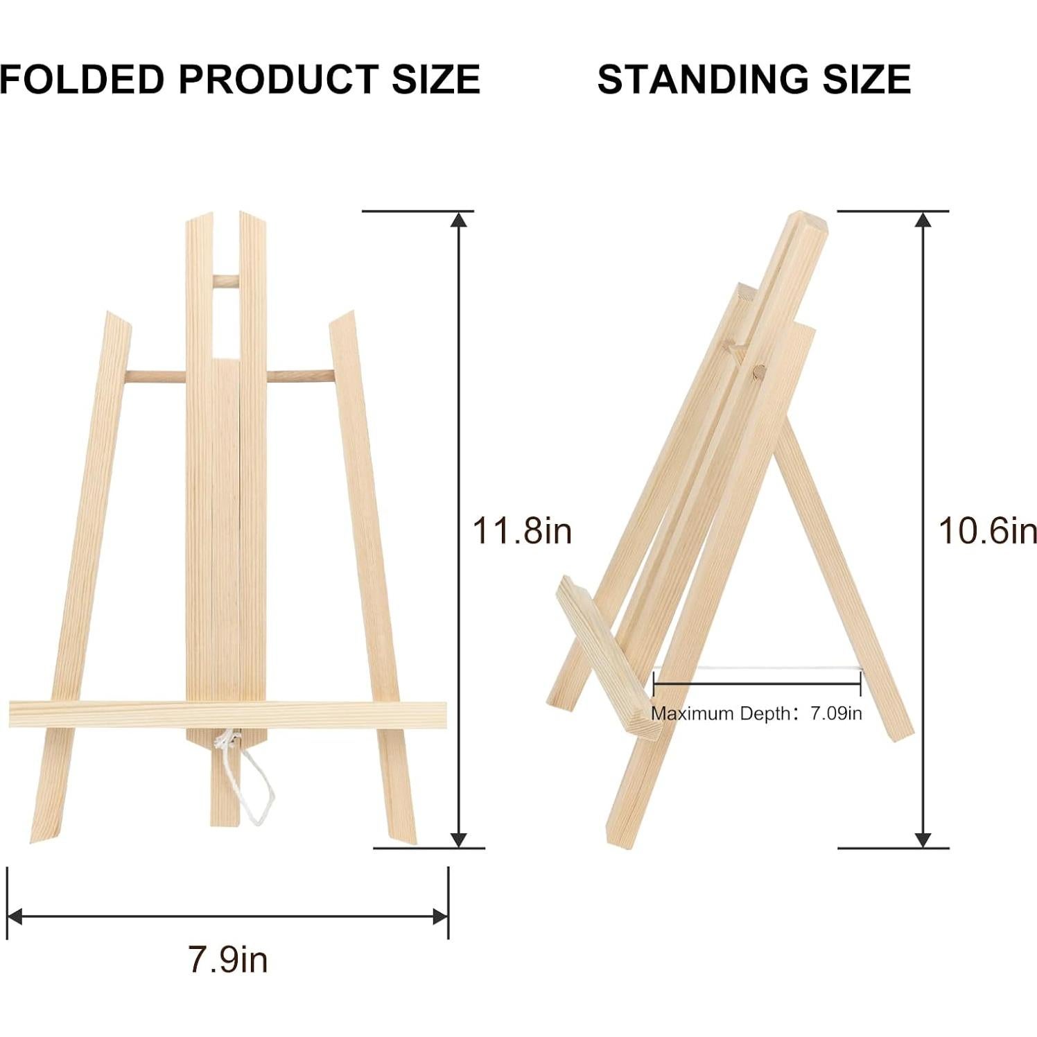 Caballetes de Madera KINLINK 30 cm Set de 6 para Exhibición