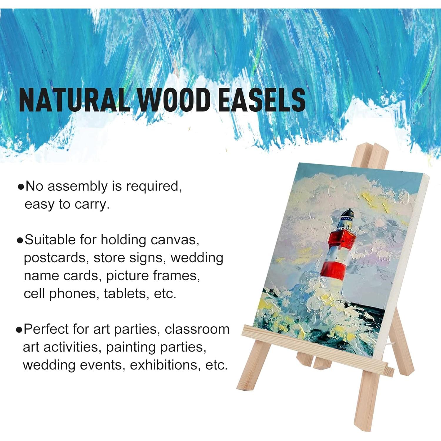 Caballetes de Madera KINLINK 30 cm Set de 6 para Exhibición