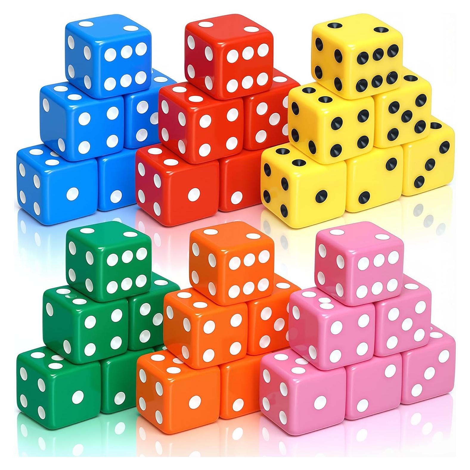 Juego de Dados de 36 Piezas 19mm Seenelling para Casino