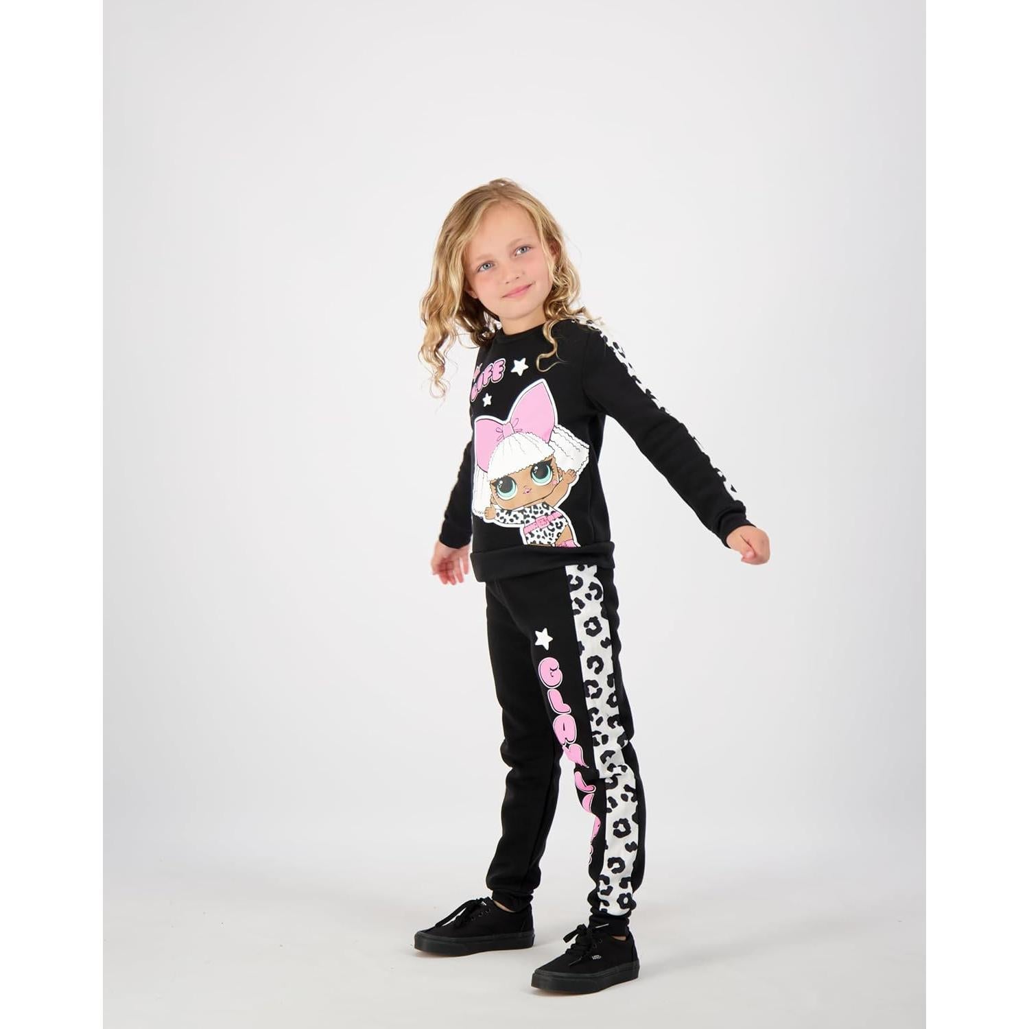 Conjunto sudadera y pantalones L.O.L. Surprise! para niñas