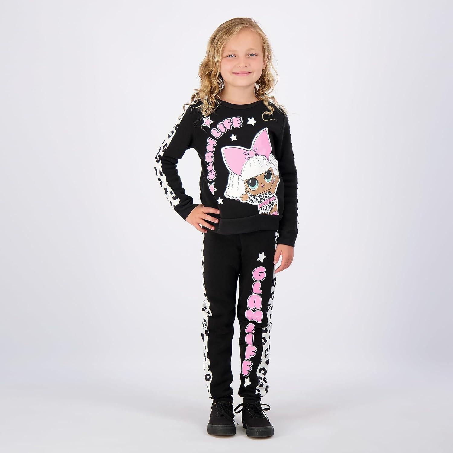 Conjunto sudadera y pantalones L.O.L. Surprise! para niñas
